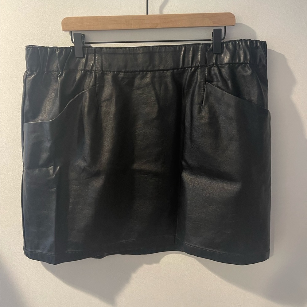 Faux Leather Wild Fable Mini Skirt